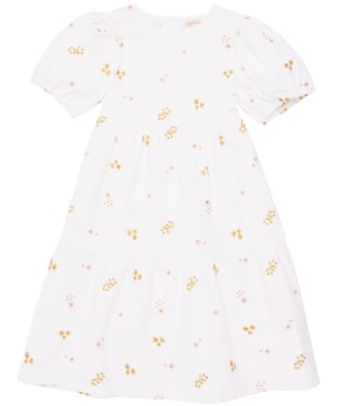 Girl's Barbour Isabelle Dress, 6-9yrs - Off White