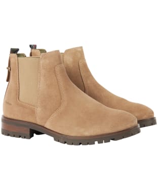 Women's Barbour Nina Boots - Taupe Suede