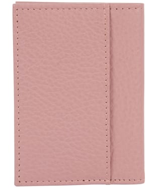 Women's Barbour Callerton Leather Card Holder - Dewberry