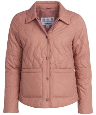 Women's Barbour Barmouth Quilted Jacket - Soft Coral
