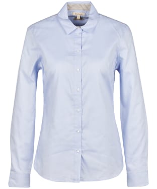 Women's Barbour Derwent Shirt - Pale Blue / Silver Birch Tartan