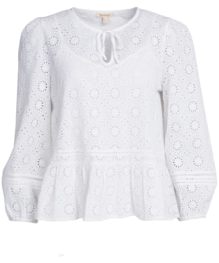 Women's Barbour Cherbury Top - White