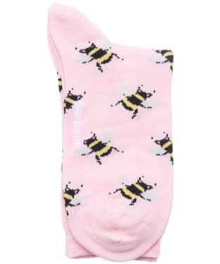 Women's Barbour Bee Happy Socks - Dewberry