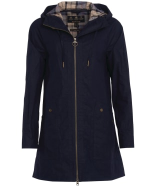 Women's Barbour Clevedon Showerproof Jacket - Indigo / Dress