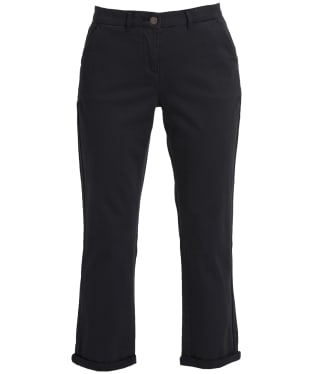 Women's Barbour Chino Trousers - Navy