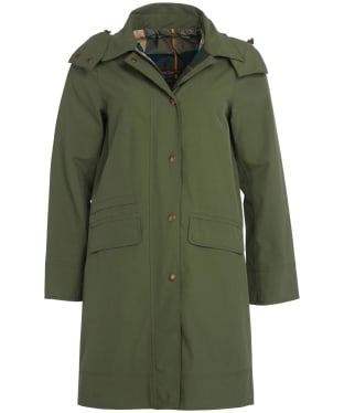 Women's Barbour Tansy Waterproof Jacket - Moss Stone / Ancient
