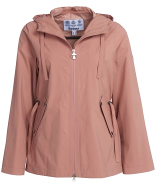 Women's Barbour Budle Waterproof Jacket - Soft Coral