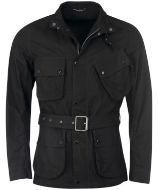 Men's Barbour International Grid A7 Casual Jacket - Black