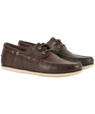 Men's Barbour Capstan Boat Shoes - New Brown