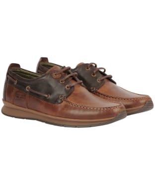 Men’s Barbour Cook Boat Shoes - Dark Brown