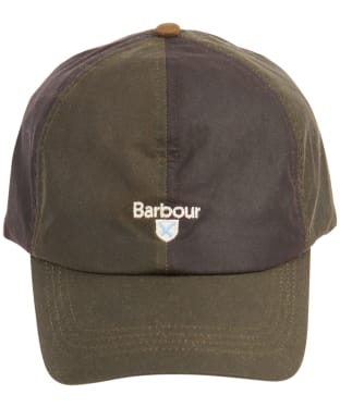 Men's Barbour Alderton Sports Cap - Olive / Rustic / Bark