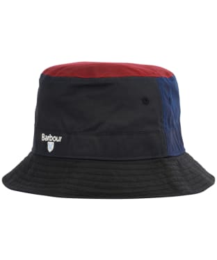 Men's Barbour Alderton Sports Hat - NAVY/BLACK/BIKIN