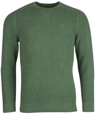 Men's Barbour Oakum Crew Sweater - Sage