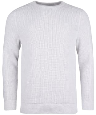 Men's Barbour Oakum Crew Sweater - Off White