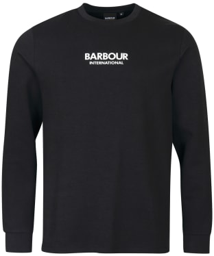 Men's Barbour International Formula Sweat - Black