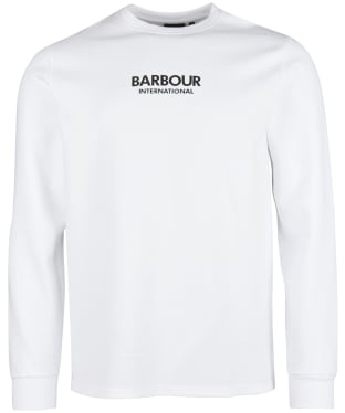Men's Barbour International Formula Sweat - White
