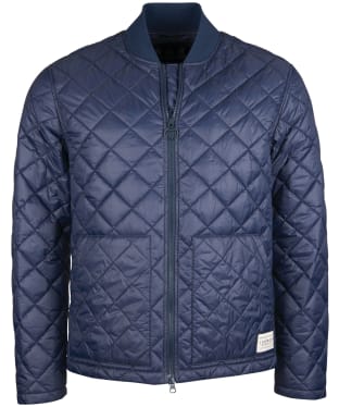 Men's Barbour Chore Quilted Jacket - Navy