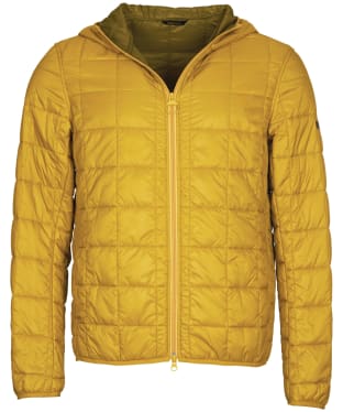 Men's Barbour Lowland Quilted Jacket - Amber Green