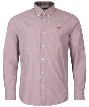Men's Barbour Britland Tailored Shirt - Red