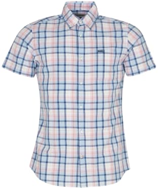Men's Barbour Furniss S/S Tailored Shirt - Pink