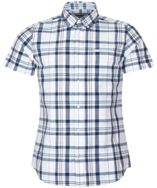 Men's Barbour Furniss S/S Tailored Shirt - White