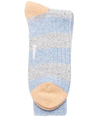 Men’s Barbour Houghton Stripe Socks - Colorado Blue