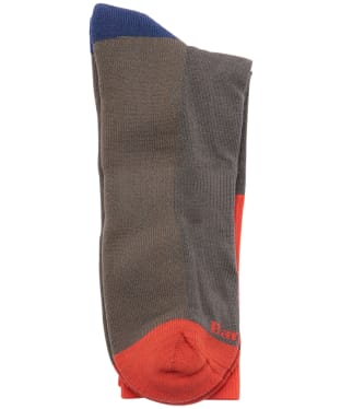 Men's Barbour Lowland Hiker Socks - Olive