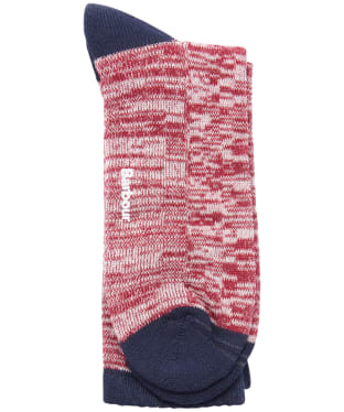 Men's Barbour Kendal Socks - Red / Navy