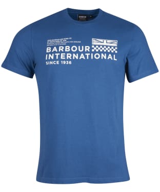 Men's Barbour International Level Tee - Insignia Blue