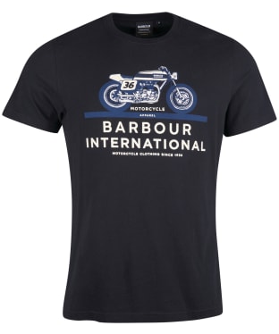 Men's Barbour International Cal Tee - Black