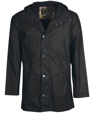 Men’s Barbour Breswell Waxed Jacket - Black / Dress