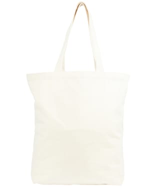 Barbour Logo Cotton Tote - Natural