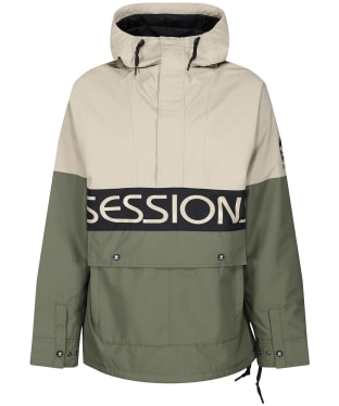 Men’s Sessions Chaos Pullover Waterproof Snow Jacket - Olive