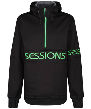 Men’s Sessions Recharge Water Repellent Insulated Riding Hoodie - Black