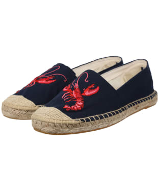 Women's Joules Shelbury Shoes - Embroid Lobster