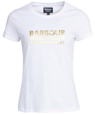 Women's Barbour International Originals Tee - White