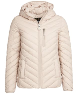 Women's Barbour International Silverstone Quilted Jacket - Ash Pink