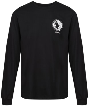 Method Runnin’ Long Sleeve Cotton T-Shirt - Black