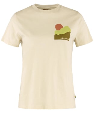 Women's Fjallraven Nature Short Sleeve T-Shirt - Chalk White