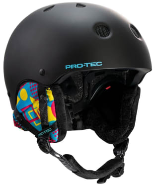 Junior Pro-Tec Classic Protective Snow Helmet - Black