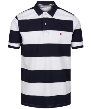 Men’s Joules Filbert Polo Shirt - Blue / White Stripe