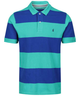 Men’s Joules Filbert Polo Shirt - Green / Blue Stripe