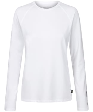 Women’s Musto Evolution Sunblock UPF 50 Long Sleeve T-Shirt - White