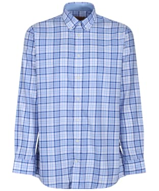 Men’s Schoffel Healey Tailored Shirt - Blue / Pink Check