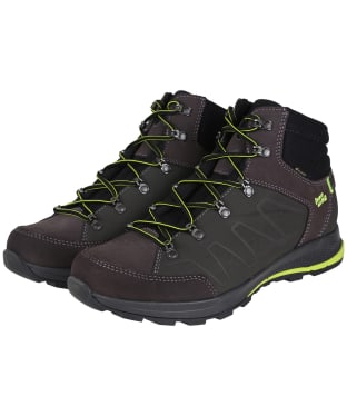 Men’s Hanwag Torsby GTX Walking Boots - Asphalt / Yellow