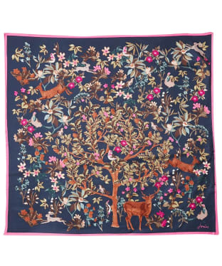 Women’s Joules Bloomfield Scarf - Navy Tree Ditsy