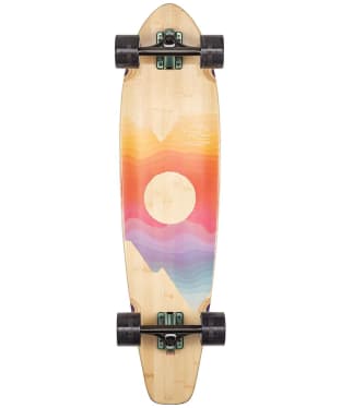 Globe Arcadia Bamboo Longboard Skateboard - 35.875" - Bamboo / Mountain