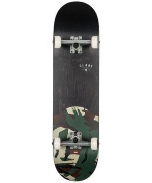 Globe G1 Argo Resin-7 Complete Skateboard – 8.125” - Black / Camo