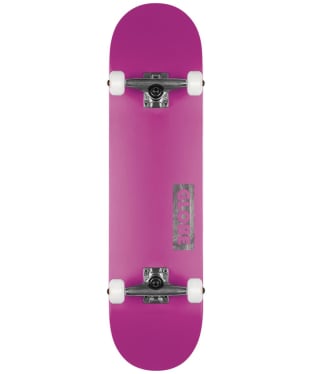 Globe Goodstock Resin-7 Complete Skateboard – 8.25” - Neon Purple