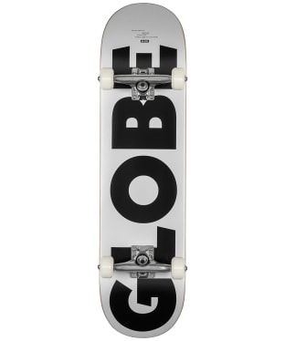 Globe G0 Fubar Resin-7 Complete Skateboard – 8.0” - White / Black